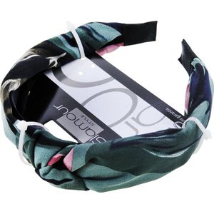 Green Collection haarband met knoop