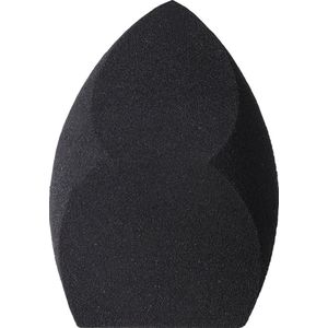 Flawless Finish Blending Sponge 3D afgeschuinde make-up spons Zwart