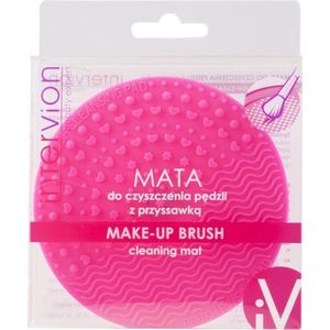 Make-up borstel reinigingsmat met zuignap