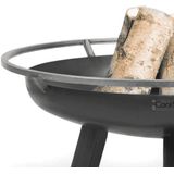 CookKing Vuurschaal Porto 80 cm - Hoge Kwaliteit Staal - Handgemaakt in Europa