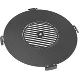 CookKing Grillplaat met grillrooster met 4 handvatten-102 cm