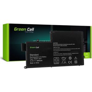 Green Cell TRHFF Notebook Batterij voor Dell Latitude 3450 3550 Inspiron 15 5542 5543 5545 5547 5548 5557 14 5442 5443 5445 5447 met Li-polymeer-cellen Ah 11. 1 V zwart