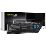 GreenCell PRO Laptop Batterij voor Toshiba Satellite C50 C50D C55 C55D - 11.1V - 5200mAh (6 Cellen, 5200 mAh), Notebook batterij, Zwart