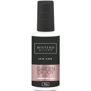 Mistero Milano Geparfumeerd - handcrème vrouwen - handverzorging - vochtinbrengende crème - handcrème gescheurde handen - Garden Of Joy 70 g