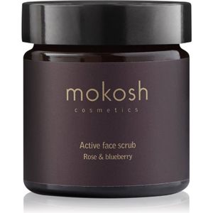 Mokosh - Rose & Blueberry - Gezichtspeeling - 60 ml - Veganistisch