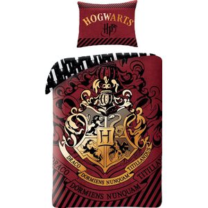 Harry Potter Dekbedovertrek Wizardry - Eenpersoons - 140 x 200 cm - Katoen