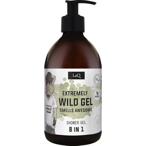 LaQ Wild Boar Shower Gel - Luxe Douchegel Mannen met een Wild Instinct - Vegan & Crapfree - 500ml