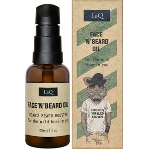 LaQ Face 'n' Beard Oil Wild Boar - Baardolie - 30ml