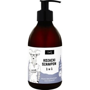 LaQ Goat From Poznaň - Natuurlijke Shampoo tegen Roos - 300 ml - Met Hopbollen Extract