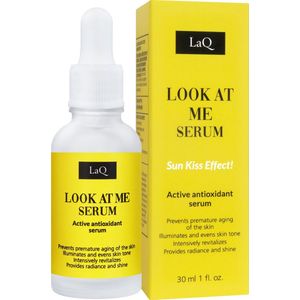 LaQ Look At Me Serum - Antioxidant Serum voor een Stralende Huid - met Vitamine C en E - tegen Doffe Huid - 30ml