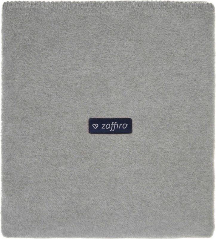 Zaffiro - Ledikantdeken - Grijs - 100% Katoen