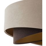 Maco Design Hanglamp Arianna in gelaagde look, 2-kleurig