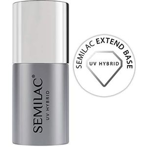 Semilac - Verleng Basecoat - Nagellak - 7 ml - UV LED Base Coat