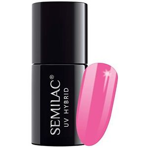Semilac Pastells Light Fuchsia gelnagellak, semi-permanent, UV 277, 7 ml