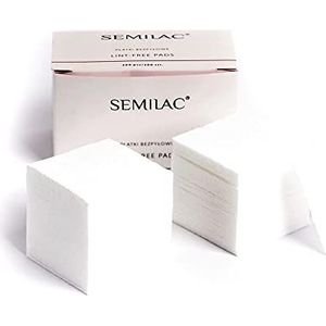 Semilac Stofvrije vlokken, verwijdert vuil hybride manicure, 200 stuks