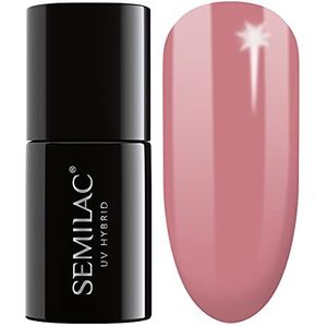 Semilac Extend Care 5in1 UV Gel Polish Gel Nagellak, 818 Brown Pink, 7 ml