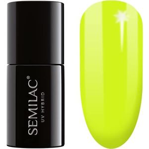 Semilac UV nagellak Hybrid 565 Neon Yellow 7ml Collection Garden Party