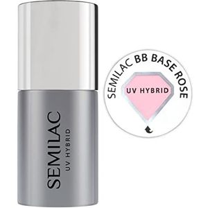 Semilac - BB Base UV Gel Polish - Rose - 7 ml