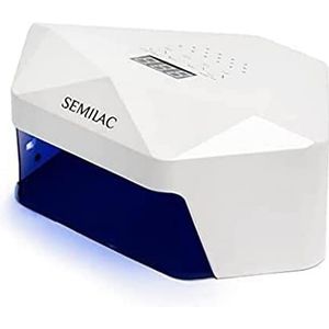 Semilac Professionele uv-led-lamp, 54/36 W, voor gelnagels, nageldroger met 4 uithardingstijden, digitaal display, afneembare basis voor eenvoudige manicure en pedicure, drogen