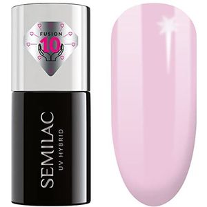 Semilac Extend Care Base 5-in-1 803 gelnagellak, zacht roze, langdurige functie, eenvoudig aan te brengen, UV/LED, 7 ml