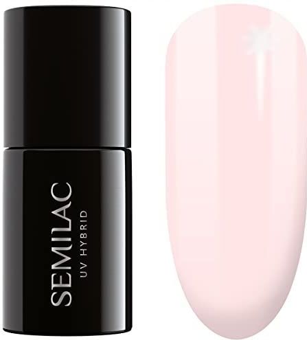 Semilac - Gelnagellak - Lichtroze - 7,2 ml - Hybride Formule