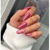 Nagellak - Kersenrood - Duurzaam - Glittereffect