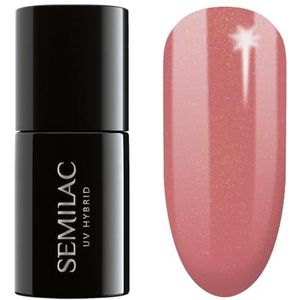 Semilac - UV Hybrid - Nagellak - Shimmer Stone Amber - 7 ml