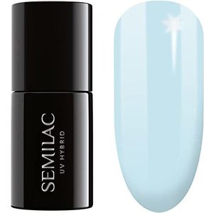 Semilac UV Colours UV Gel Polish Gel Nagellak, 386 Blue Cloud, 7 ml