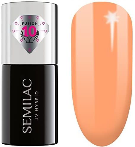 Semilac Extend Care 5in1 UV Gel Polish Gel Nagellak, 822 Juicy Peach, 7 ml