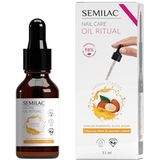 Semilac - Voedende Nagel- en Nagelriemolie - 11 ml - Arganolie en Vitamine E