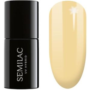 Semilac UV nagellak Hybrid 589 Yellow Petunia 7 ml collectie Fiori