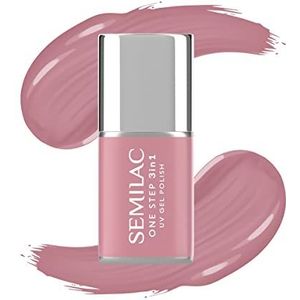 Semilac - S201 - 3in1 Gel Polish - Earth Pink - 7ml