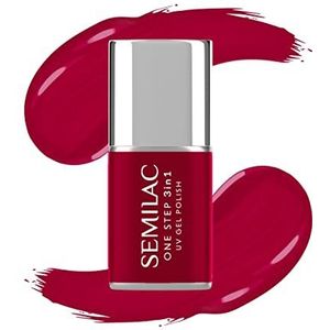 Semilac One Step 3-in-1 uv-nagellak S585 Firely Dark Wine 7ml