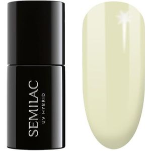 Semilac Semi-permanente nagellak, UV 441, Ghost White, 7 ml, collectie Glow in the Dark