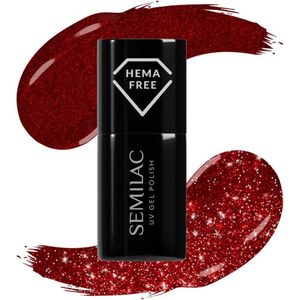 Semilac - UV Hybrid Gel Nagellak - Tint 396 Flash And Blush - 7 ml