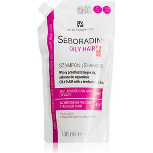 Seboradin Oily Hair Anti-Roos, Haaruitval Shampoo navulling 400 ml