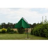 Zweefparasol - 300cm - Verstelbaar - Groen