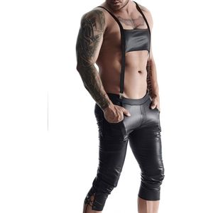 3/4 Men's bavarian style pants - Zwart