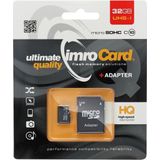 Imro Micro SD Kaart 32GB - SDHC - Met Adapter