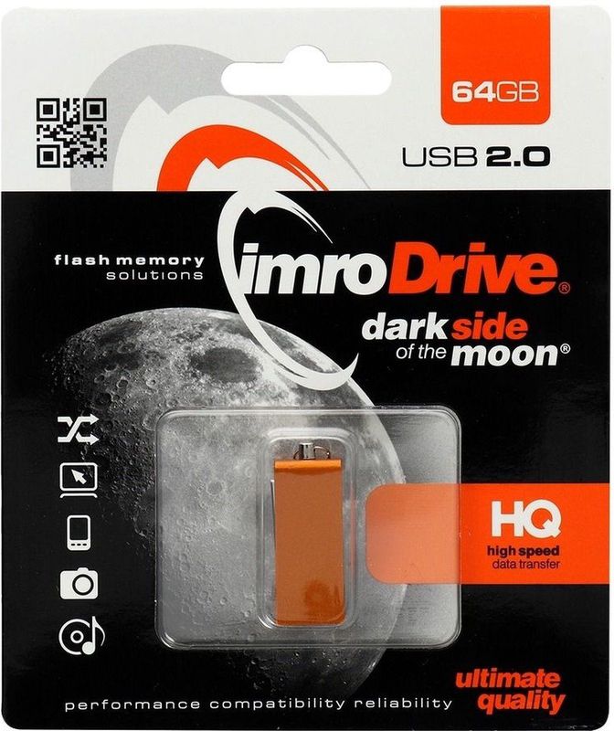 Imro - Usb Stick - Flash Drive - 64 GB - Oranje