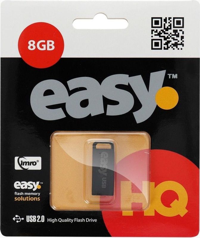 Imro Easy USB Stick 2.0 - 8GB - Zwart Eco