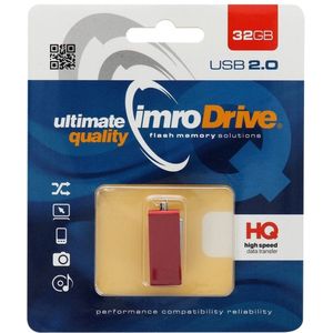 Imro - USB Stick 2.0 - 32 GB - Rood