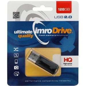 Imro - USB Stick 2.0 - 128 GB - Zwart