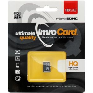 Imro Micro SD Kaart 16GB Zonder Adapter