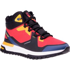 HI-TEC Harrow Mid WP V Wandelschoenen - Dark Red / Dark Blue / Black / Corn - Heren - EU 42