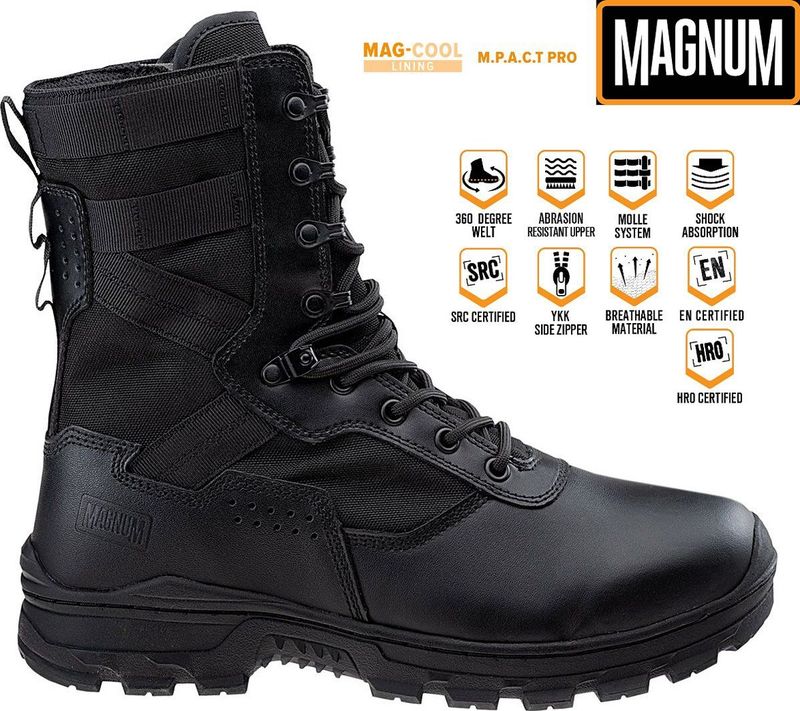 Magnum - Scorpion Ii 8.0 - Wandelschoenen - Zwart - Leer/Nylon