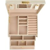 Beautylushh Sieradendoos & Juwelenbox Licht Beige