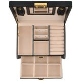 Beautylushh Sieradendoos & Juwelenbox Zwart