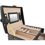 Beautylushh Sieradendoos & Juwelenbox Zwart