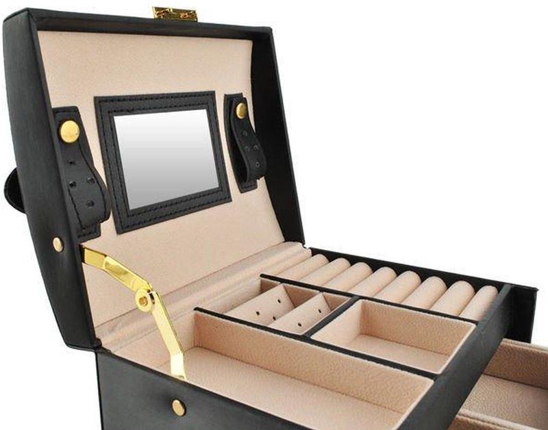 Beautylushh Sieradendoos & Juwelenbox Zwart